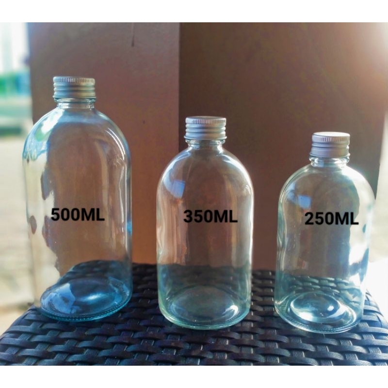 Jual BOTOL KACA BOSTON ROUND BULAT 250ML | Shopee Indonesia