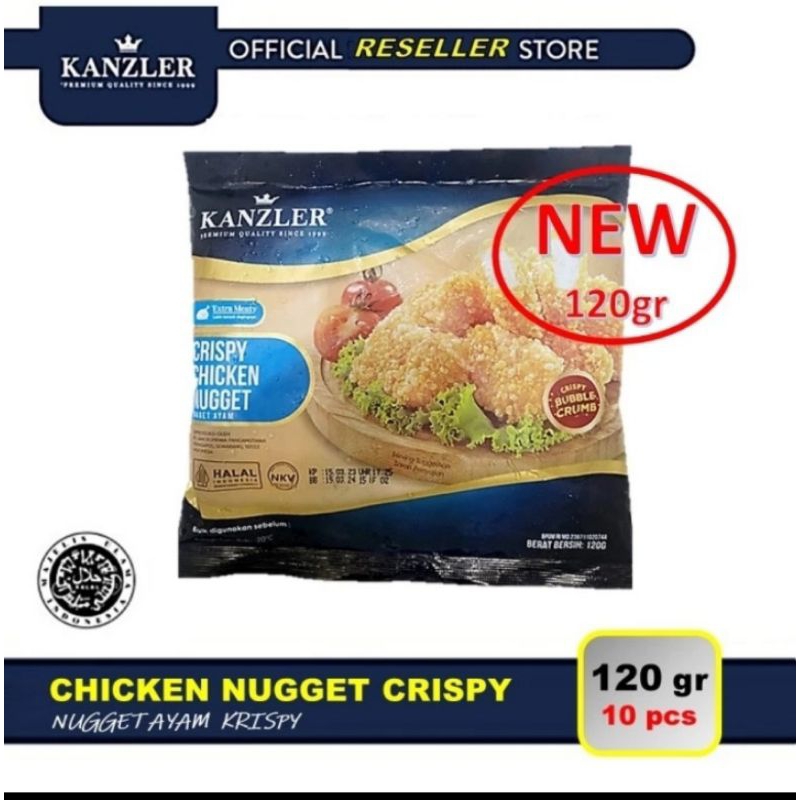 Jual Kanzler Crispy Chicken Nugget 120Gr | Shopee Indonesia