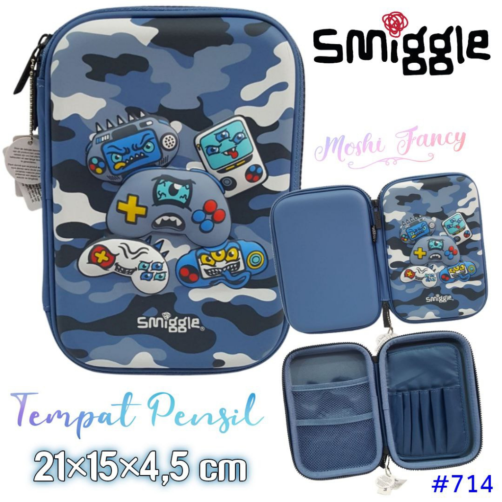 Jual Tempat Pensil Smiggle Games / Pencil Case Hardtop Game Kick On ...