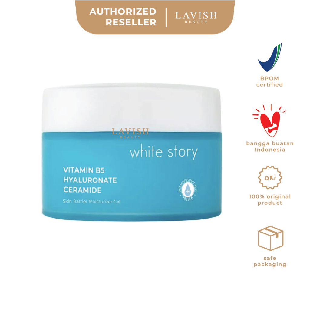 Jual WHITE STORY Skin Barrier Moisturizer Gel (30gr) | Shopee Indonesia