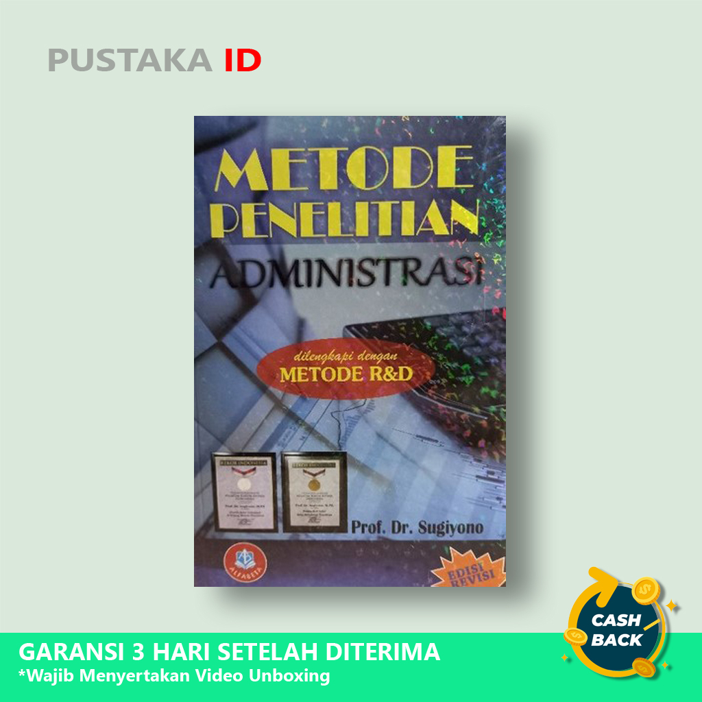 Jual Buku Metode Penelitian Administrasi dilengkapi Metode R&D – MPA ...
