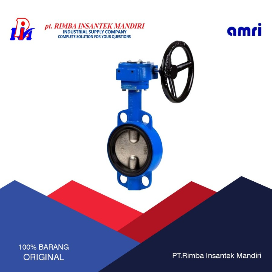 Jual Butterfly Valve KSB Amri BOAX-B PN 16 Type Gear UK 3 Inch | Shopee ...