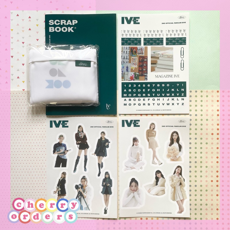 Jual (SHARING) IVE : DIVE 2nd Official Fanclub Kit Gaeul Leeseo