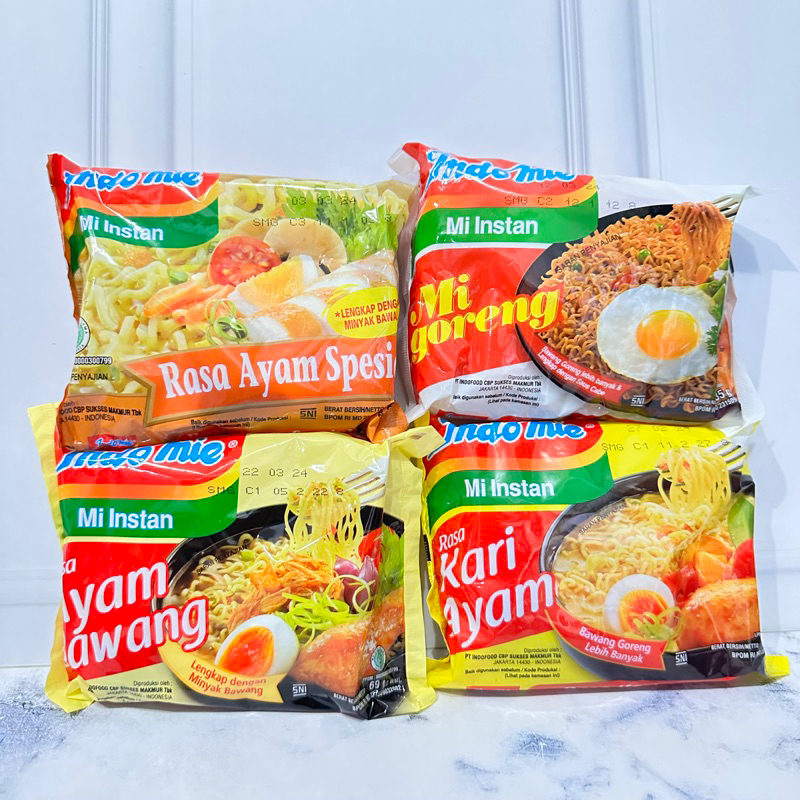 Jual Indomie Instan Goreng Kuah Gram Ecer Shopee Indonesia