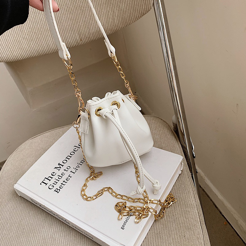 Jual Tas Selempang Kecil Kulit Wanita Mungil Tas Cewek Rantai Kecil BG