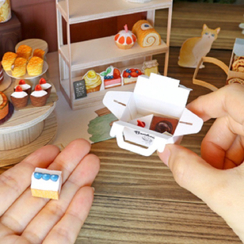 Jual DIY PAPERCRAFT DIORAMA TOKO ROTI | Shopee Indonesia