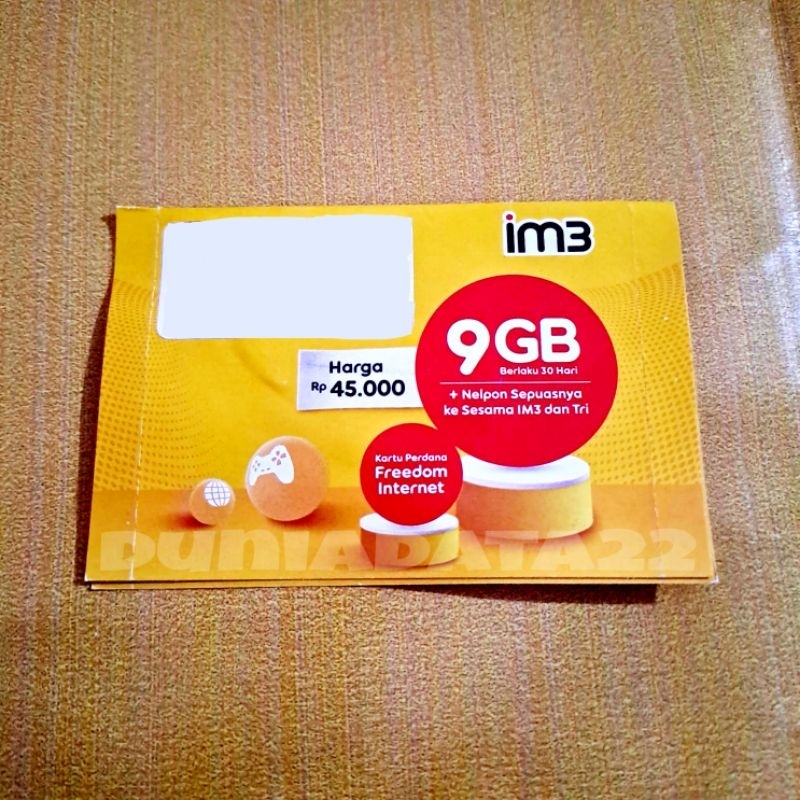 Jual KARTU INDOSAT 3GB/ 6GB/ 9GB/ 16GB NASIONAL/ 0K NASIONAL IM3 ISAT ...