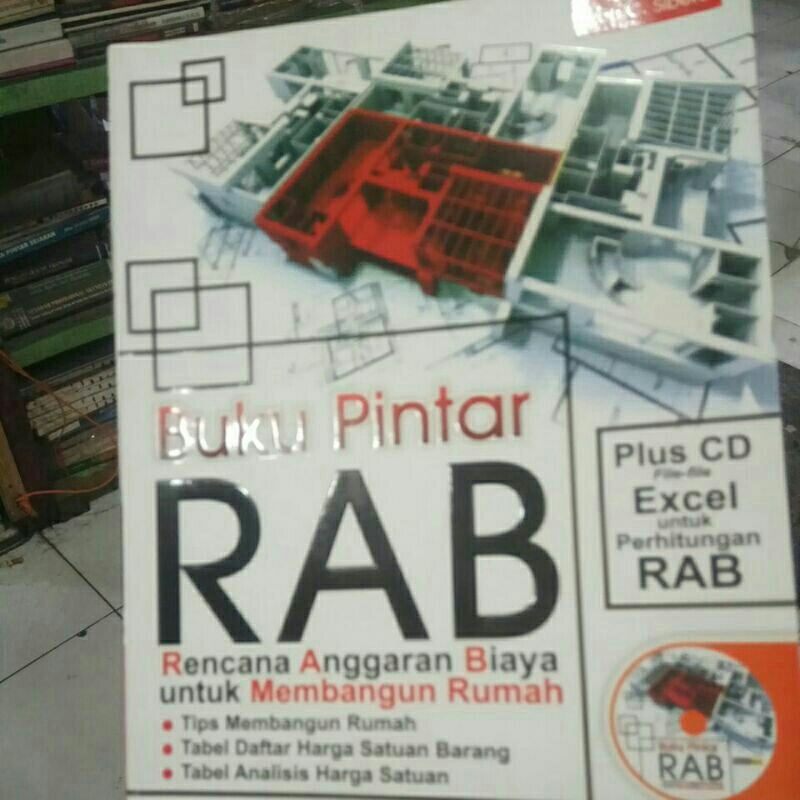 Jual BUKU PINTAR RAB, RENCANA ANGGARAN BIAYA UNTUK MEMBANGUN RUMAH ...