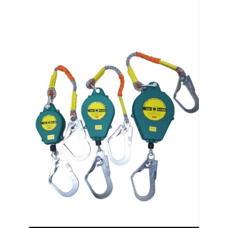 Jual Self retractable wire rope 15 meter big hook | Shopee Indonesia