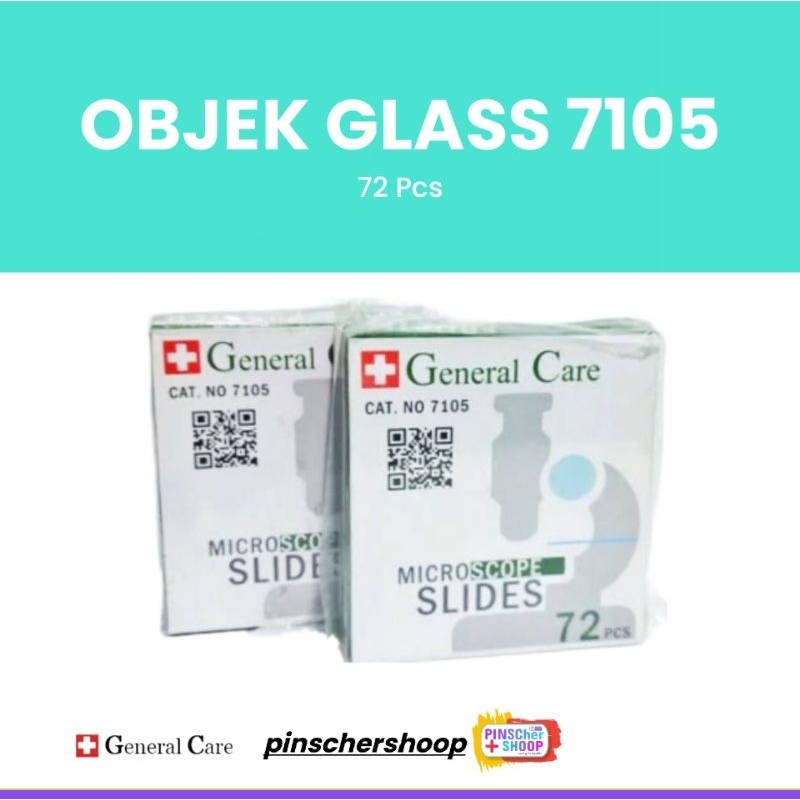 Jual Objek Glass 7101 7105 General Care Microskop Slide Object Glass Kaca Preparat Shopee 8107
