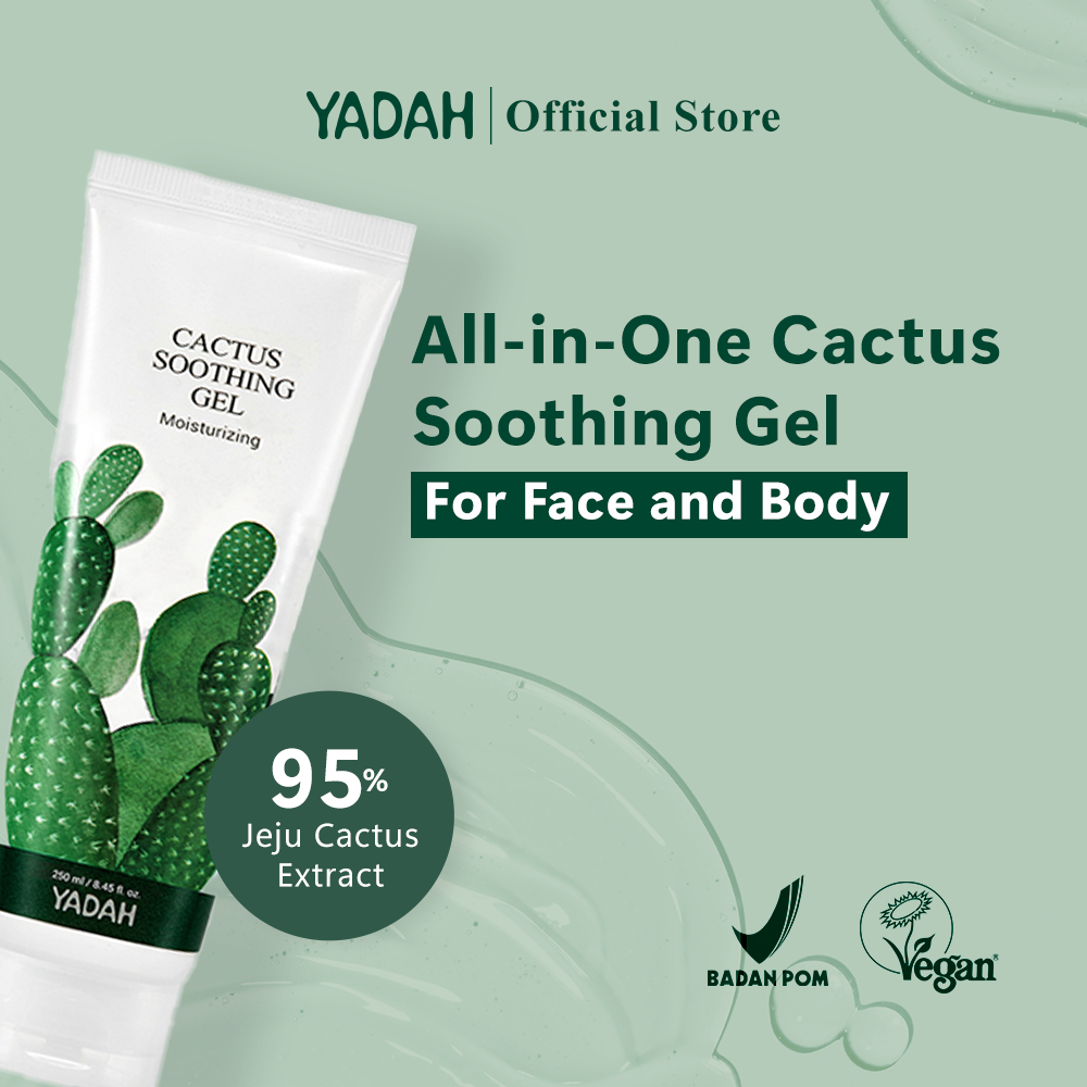 Jual Yadah Cactus Soothing Gel - 250ml | Shopee Indonesia
