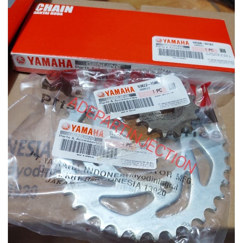 Jual GEAR GIR SET PAKET GER KOMPLIT VEGA R VEGA R NEW JUPITER Z BURHAN ...