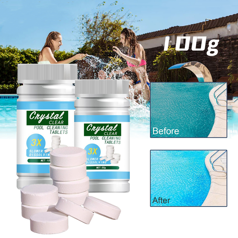 Jual Pool Cleaning Klorin Penjernih Pembersih Lumut Kolam Renang Spa ...