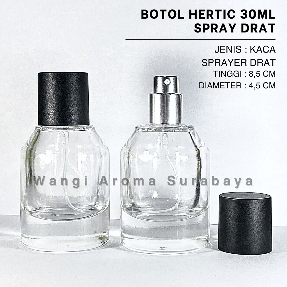 Jual Botol Parfum Hertic 30ML Spray Drat Perlusin - Botol Parfum Hertic ...