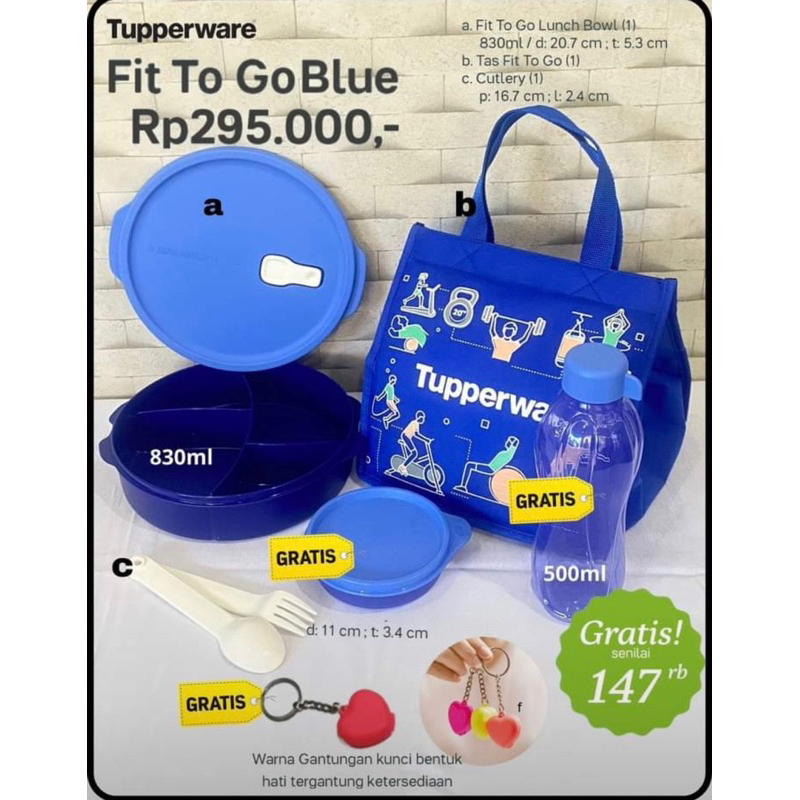 Jual Paket Bekal Dewasa Tupperware Bisa Masuk Microwave Shopee Indonesia