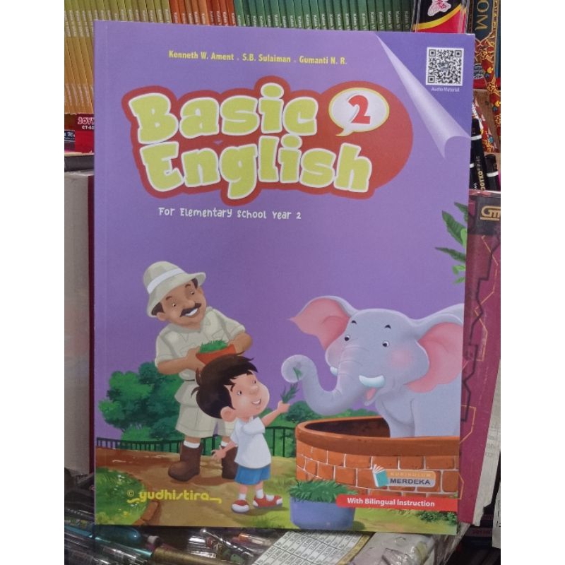 Jual BUKU Basic English Kelas 2 SD/MI Kurikulum Merdeka Penerbit ...