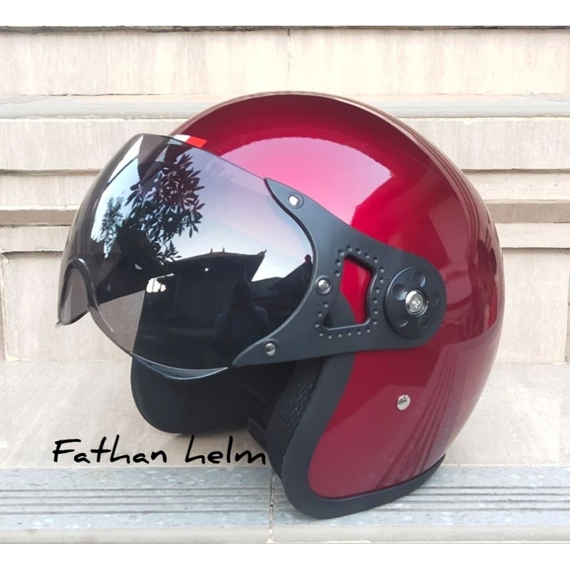 Jual HELM PILOT ITALY ORIGINAL PREMIUM SNI (Free BUBBLE WRAP+KARDUS ...