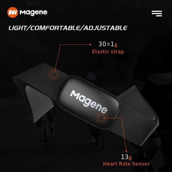 Jual MAGENE H003 Heart Rate Monitor HRM Sensor Denyut Jantung Olahraga ...