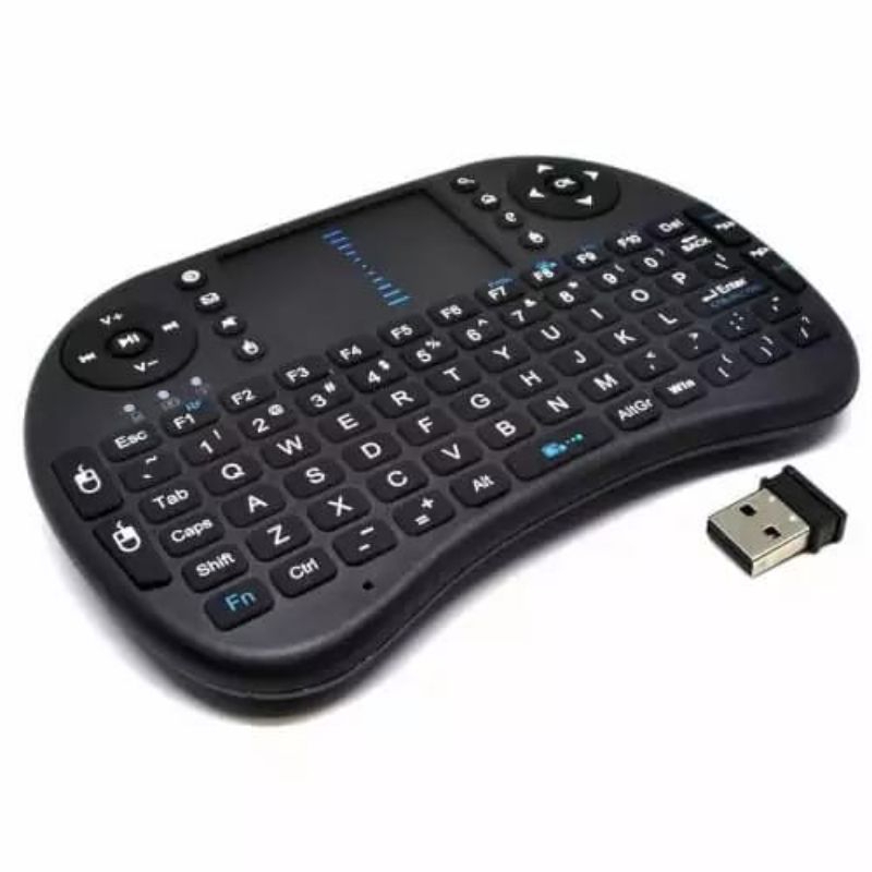 Jual RECHARGEABLE MINI WIRELESS KEYBOARD FOR ANDROID TV BOX MINI I8 ...