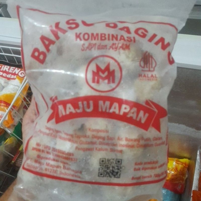 Jual Maju Mapan Bakso Kombinasi 500 Gr Shopee Indonesia