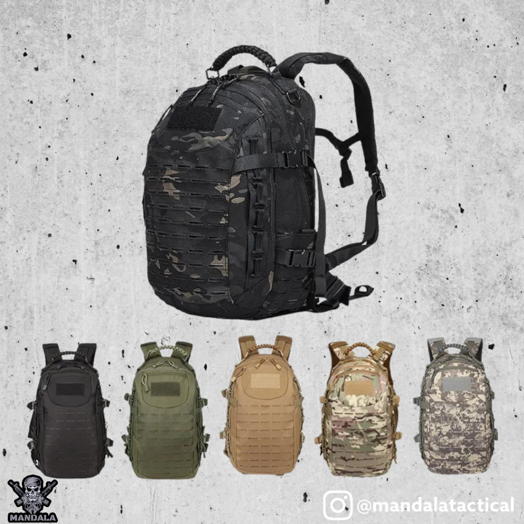 Jual Ransel Military Tactical laser cut Molle Fans | Shopee Indonesia
