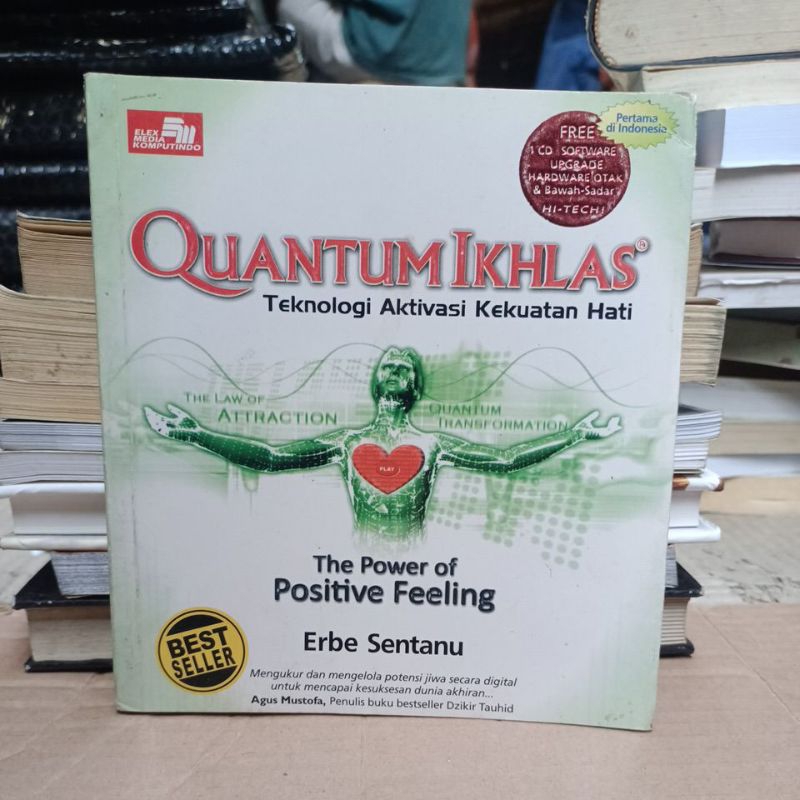 Jual ORIGINAL BEKAS QUANTUM IKHLAS TEKNOLOGI AKTIVASI KEKUATAN HATI THE