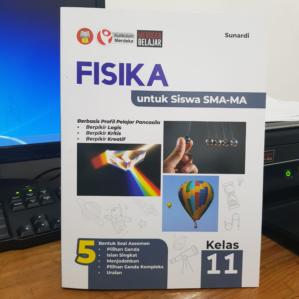 Jual Buku Fisika Untuk Siswa Smama Kelas 11 Kurmerdeka Sunardi Yrama Widya Shopee 2153