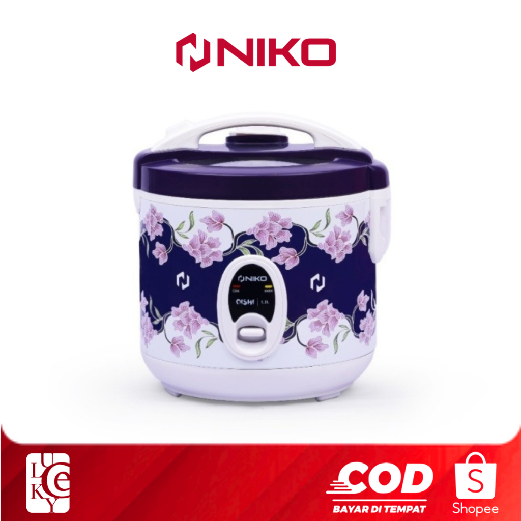 Jual Rice Cooker 1 Liter NIKO OISHI 1.2 Menghangatkan Mengukus Memasak