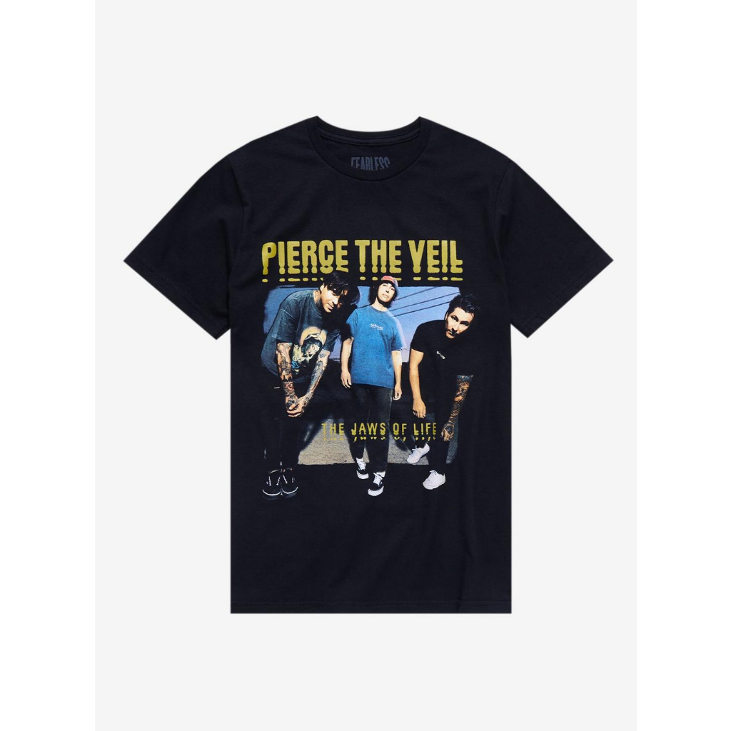Jual BAJU KAOS Pierce The Veil Jaws Of Life Boyfriend Fit Girls TShirt