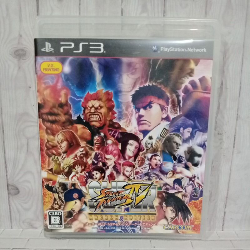 Super Street Fighter IV Arcade Edition Sur PS3 – Jeu Complet, Région PAL