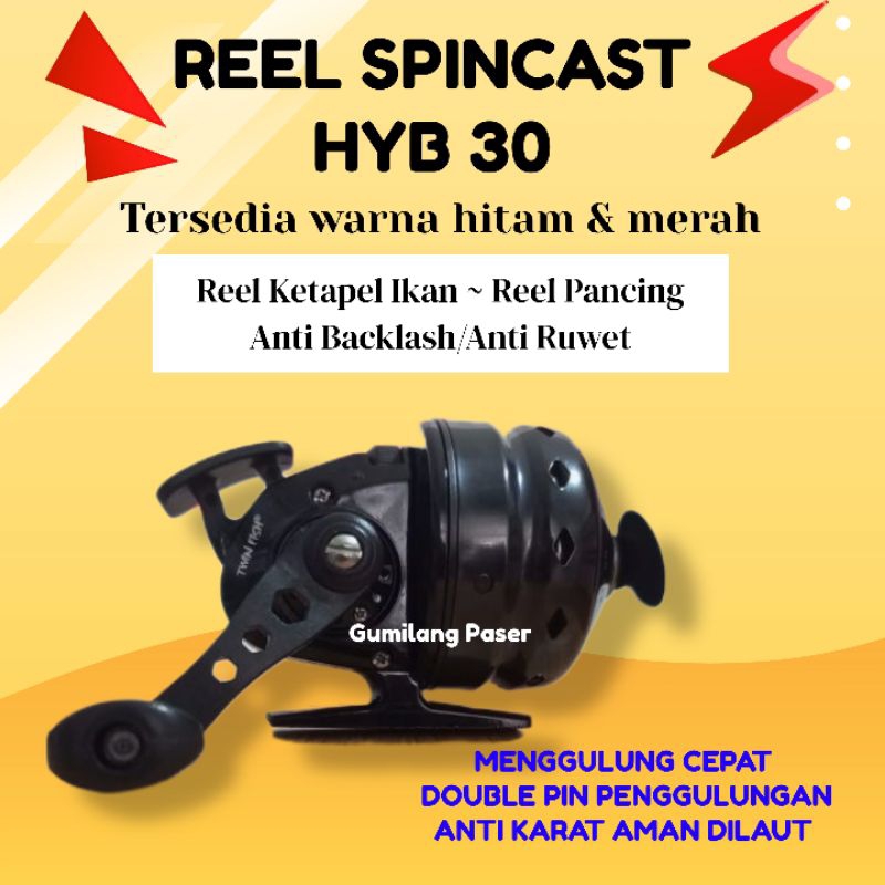 Jual ORIGINAL REEL RELL GULUNGAN SPINCAST KETAPEL IKAN PANCING CASTING ...