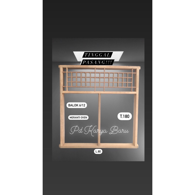 Jual KUSEN JENDELA / KUSEN JENDELA KAYU / KUSEN JENDELA GENDONG / KUSEN