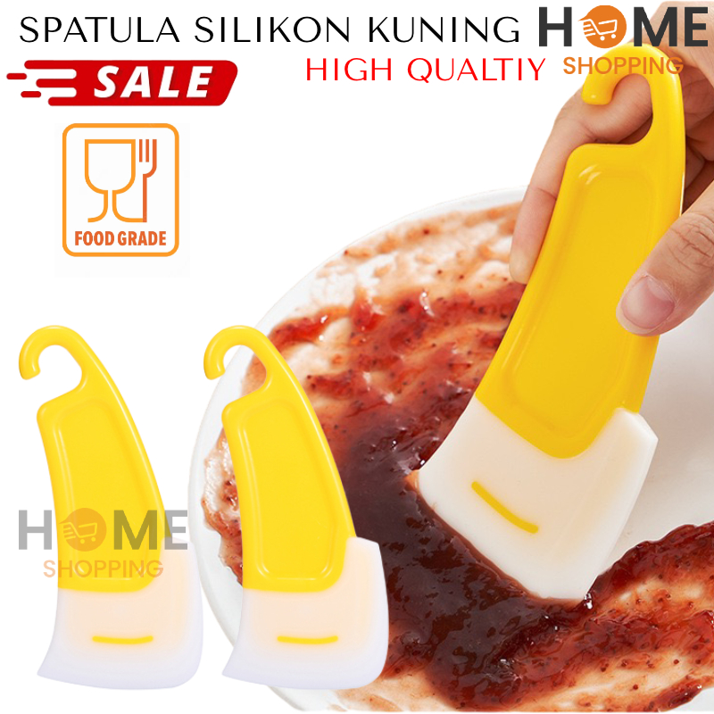 Jual [HS] H001 SPATULA KUNING BESAR / SPATULA BISA DI GANTUNG / SPATULA BESAR / SPATULA KUE