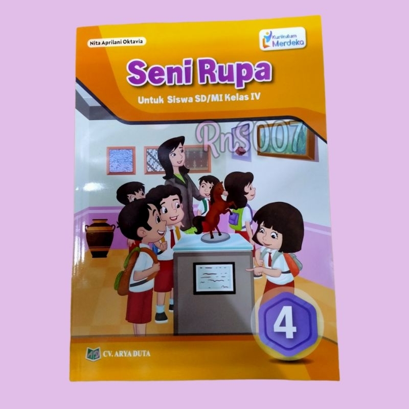 Jual Buku Seni Rupa Kelas 4 SD Kurikulum Merdeka "CV. Arya Duta ...