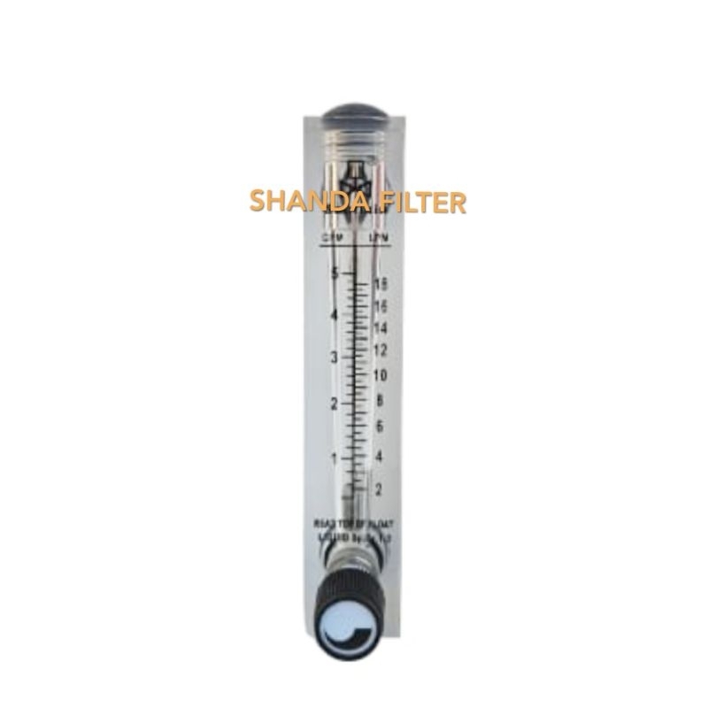 Jual Flow Meter Gpm Regulator Rotameter Panel Ro Gpm Pendek