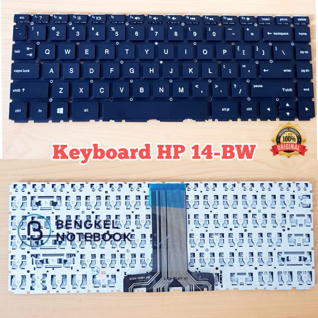 Jual Keyboard HP 14-BW HP 14-B 240 G6 HP 245 G6 HP 14-BS 14-BS752TU HP ...