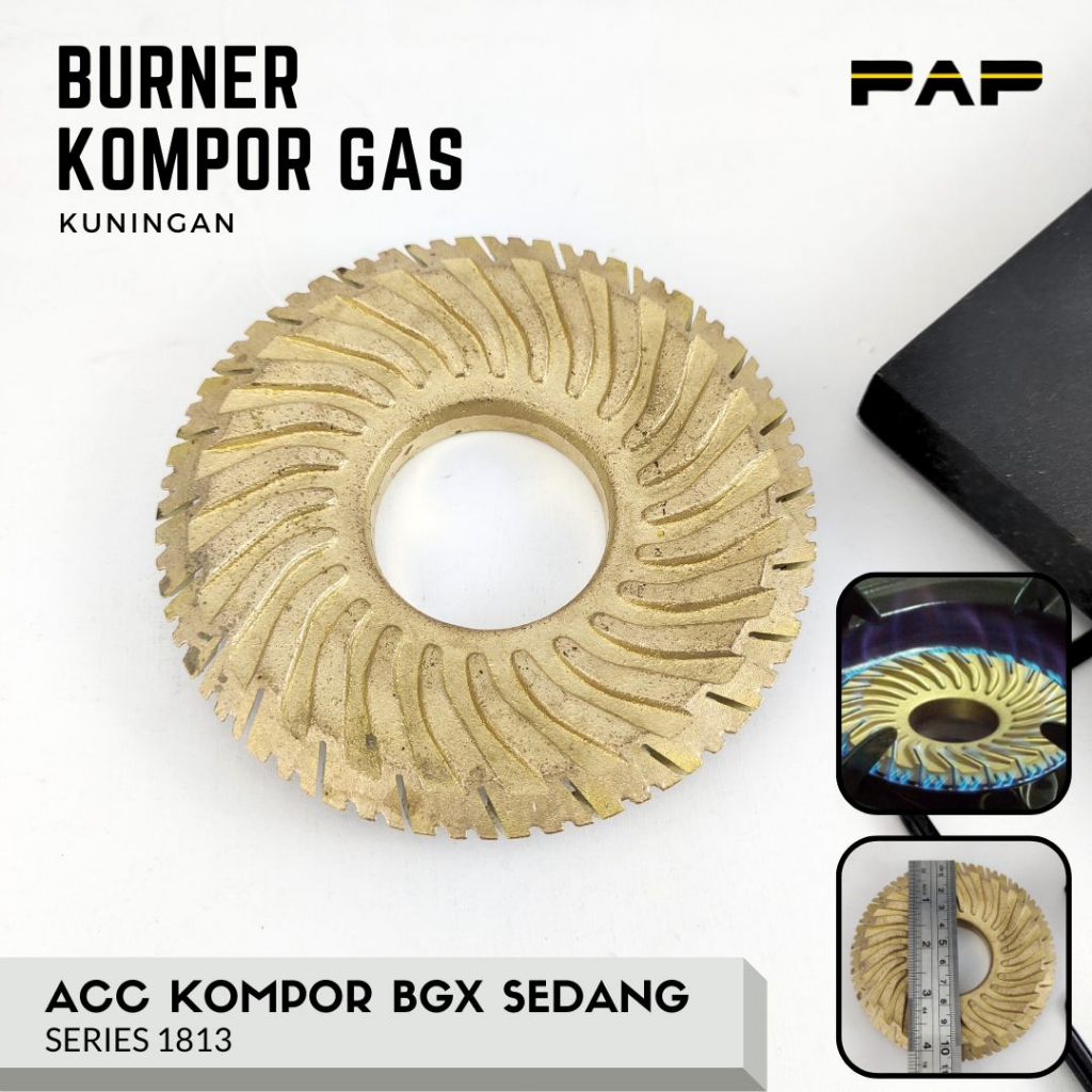 Jual BURNER KUNINGAN KOMPOR GAS SANKEN RINNAI RINAI HOCK BURNER BESAR ...