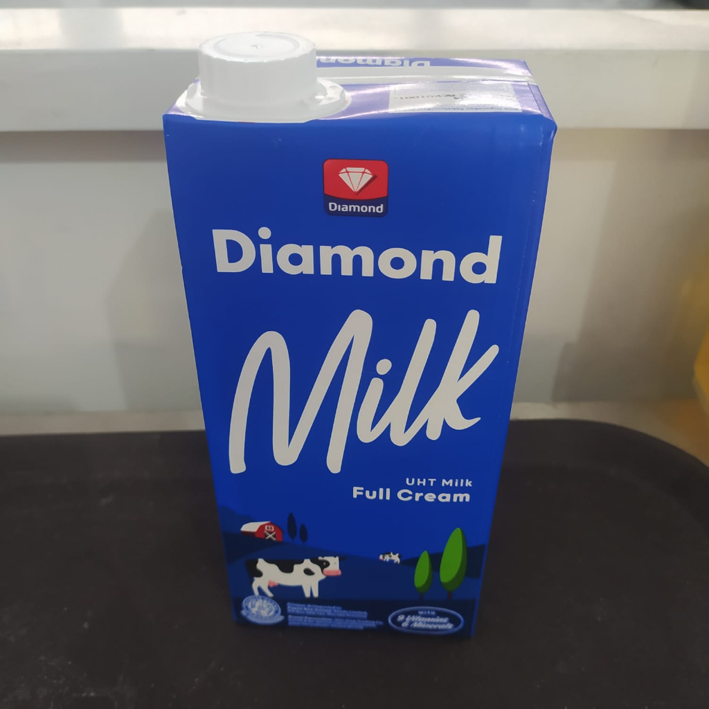 Jual susu UHT full cream Diamond 1 liter | Shopee Indonesia