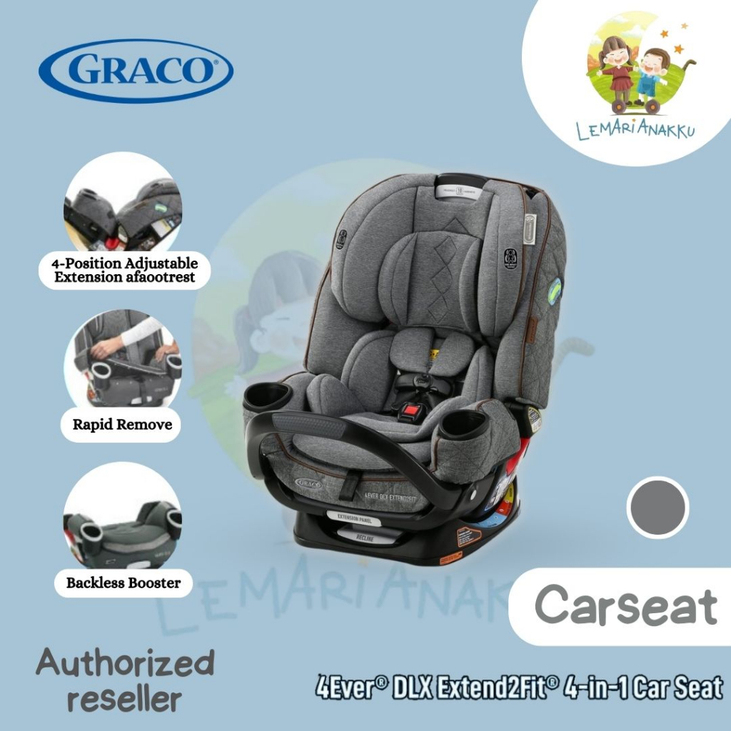 4ever Dlx Graco 4ever Blue Backless Booster Graco 4ever Extend2fit