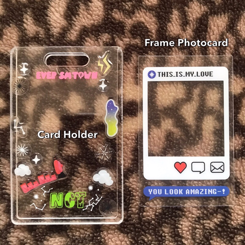 Jual Cardholder Cahol Card Holder Everland Photo Frame Daiso Shopee