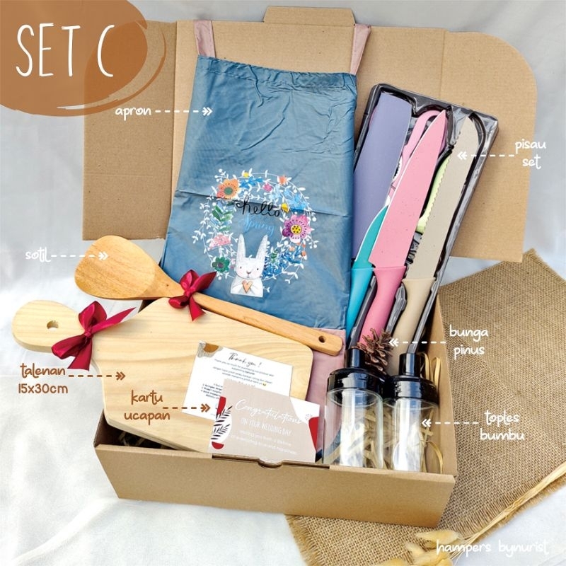 Jual COOKING SET SERIES / HAMPERS PERNIKAHAN / KADO NIKAHAN / KADO ALAT ...
