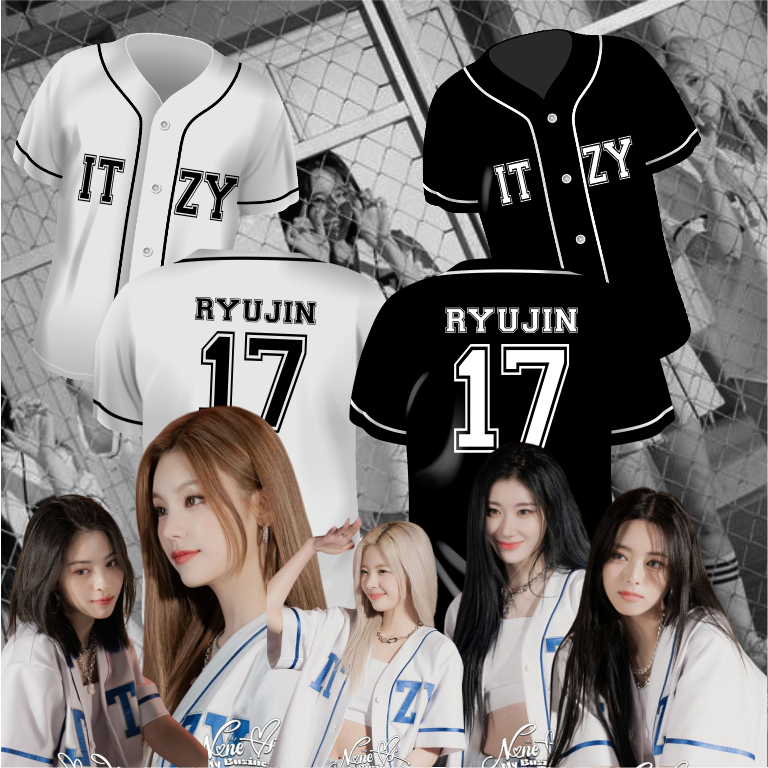 Jual ITZY JERSEY/JERSEY KPOP/JERSEY NAMA MEMBER ITZY/ITZY/JERSEY