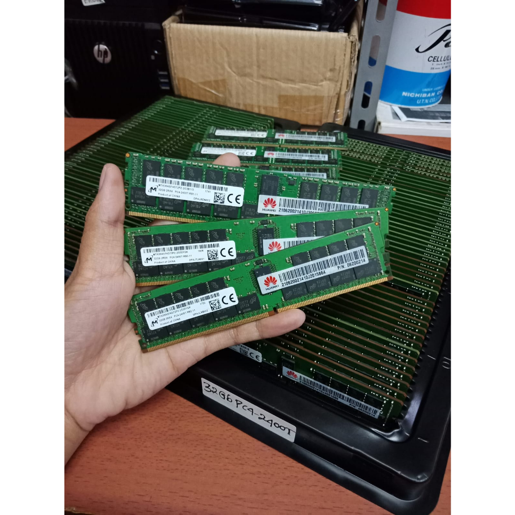 Jual Memory/Ram Server 32gb DDR4-2400T MIKRON ECC RDIMM ORIGINAL ...