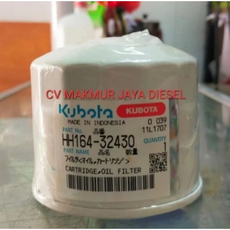 Jual Fuel Filter Oil M9000 HH16432430 Kubota Shopee Indonesia