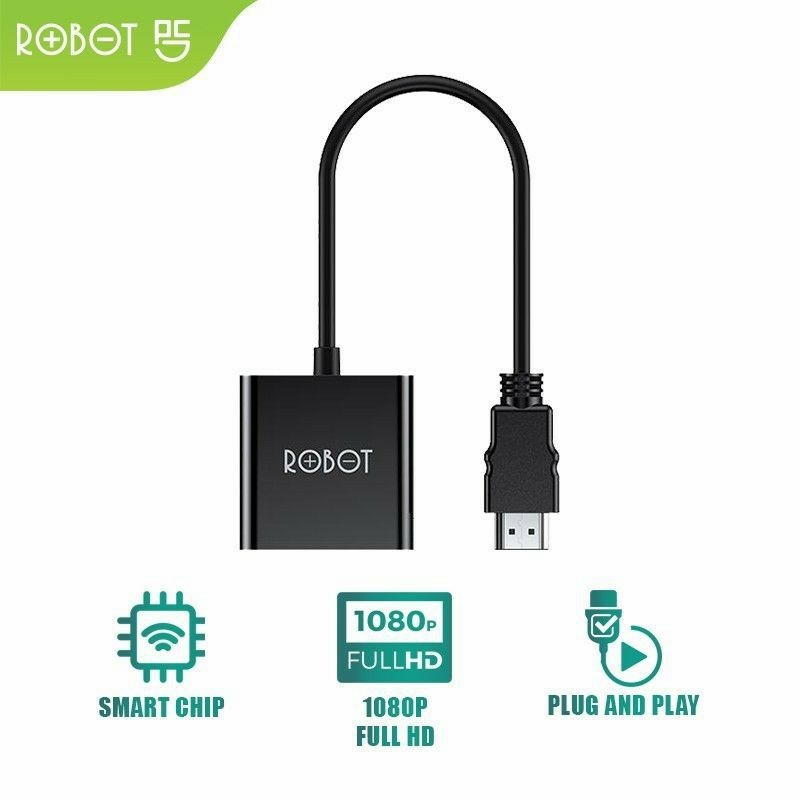 Jual RK ROBOT RHV10 Converter HDM1 to VGA Adapter 1080P (Without Audio ...