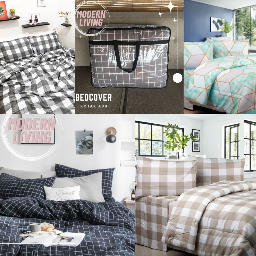 Jual SUPER SALE BEDCOVER SAJA BEDCOVER ONLY MOTIF AESTHETIC KOREA