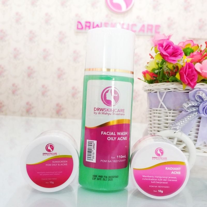 Jual Paket Radian Acne Drw Skincare Kode RA ( Cream Jerawat ) Shopee