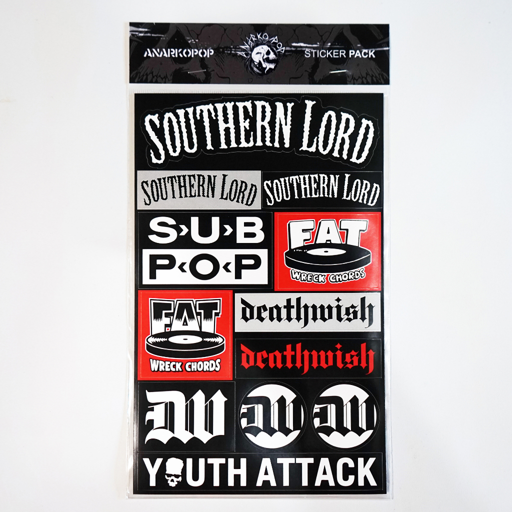 Jual STICKER PACK / RECORDS / LABEL / BAND / HARDCORE / PUNK | Shopee ...