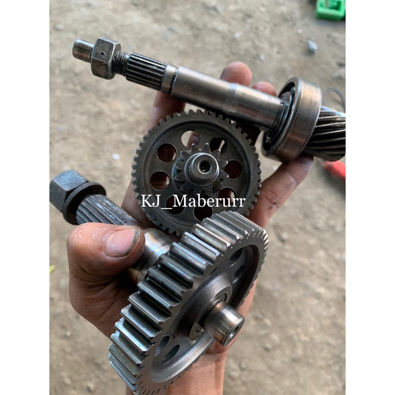 Jual Gigi Rasio Gear Transmisi Vario 110 Karbu Original Copotan ...