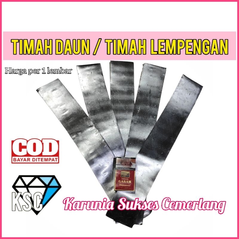 Jual TIMAH DAUN / TIMAH LEMPENGAN / TIMAH JARING / TIMAH PEMBERAT ...
